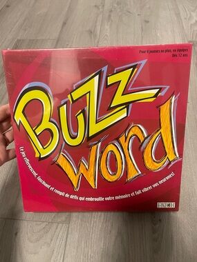 Buzz Word Party Board Game Buzzword Patch Products Family Night Fun SEALED NEW